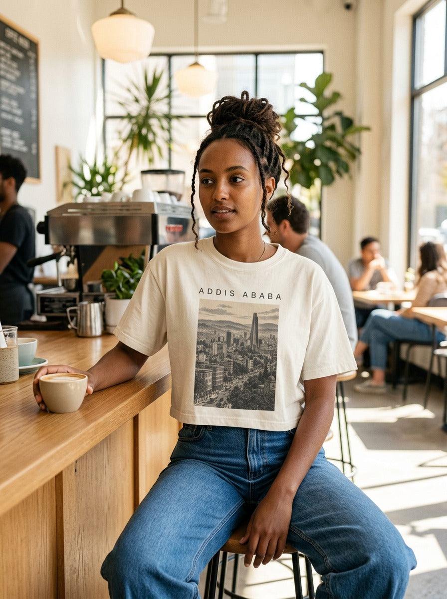 Addis Skyline Crop Top